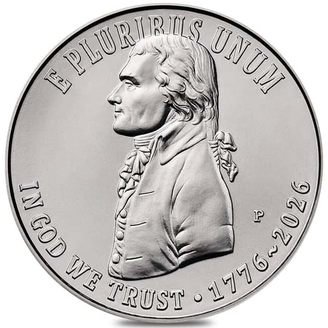 $25 Face Value Bag 2026-P Declaration of Independence Semiquincentennial Quarter 25C (100 Coins)