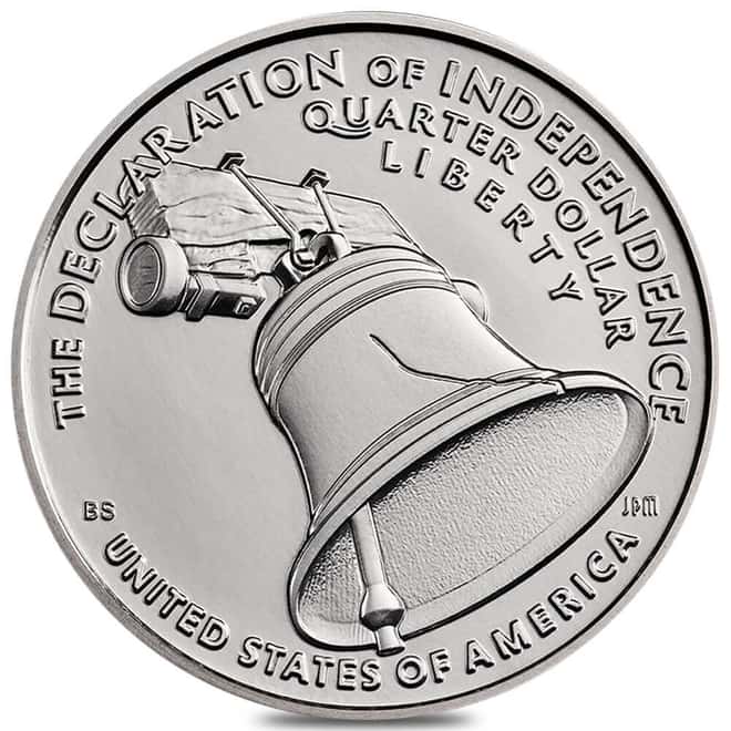 $25 Face Value Bag 2026-P Declaration of Independence Semiquincentennial Quarter 25C (100 Coins)