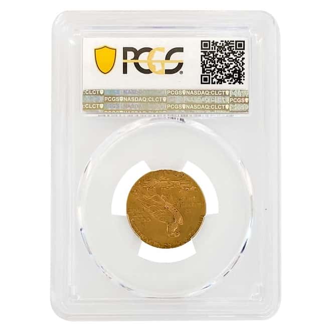 $5 Gold Half Eagle Indian Head PCGS MS 61 (Random Year)