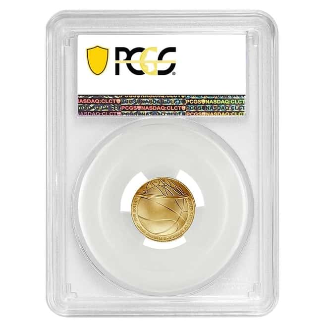 2020 W $5 Gold Basketball Hall of Fame Coin PCGS MS 70 FDOI