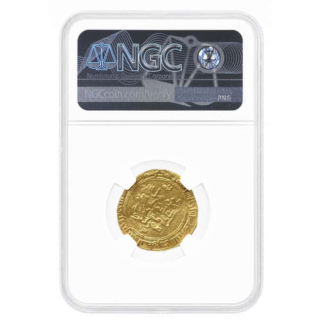 (AH429-455) Great Seljuqs Tughril Beg Dinar Gold Coin NGC AU Details