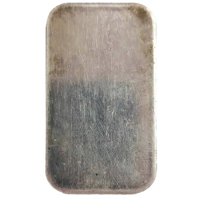 1 oz Sharps Pixley & Co LTD Vintage Silver Bar .999 Fine