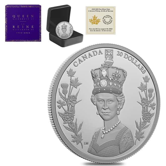 2022 Canada 1 oz A Sense of Duty A Life of Service Silver Coin .9999 Fine (w/Box & COA)