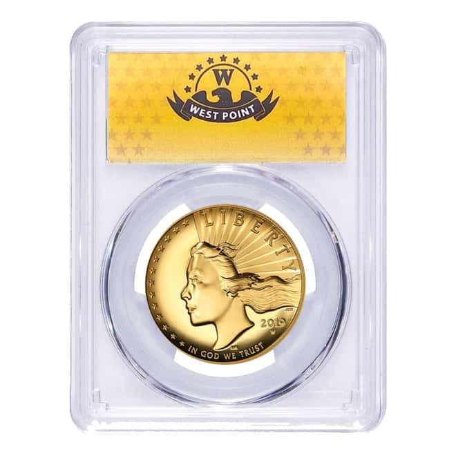 2019 W 1 oz Gold High Relief American Liberty PCGS SP 70 PL