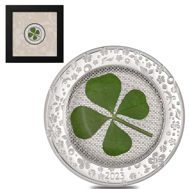 2023 Palau 1 oz Ounce of Luck Silver Coin .999 Fine (w/Box & COA)