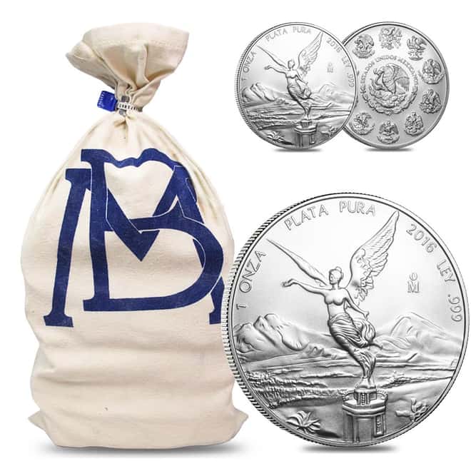 2016 1 oz Mexican Silver Libertad Coin BU