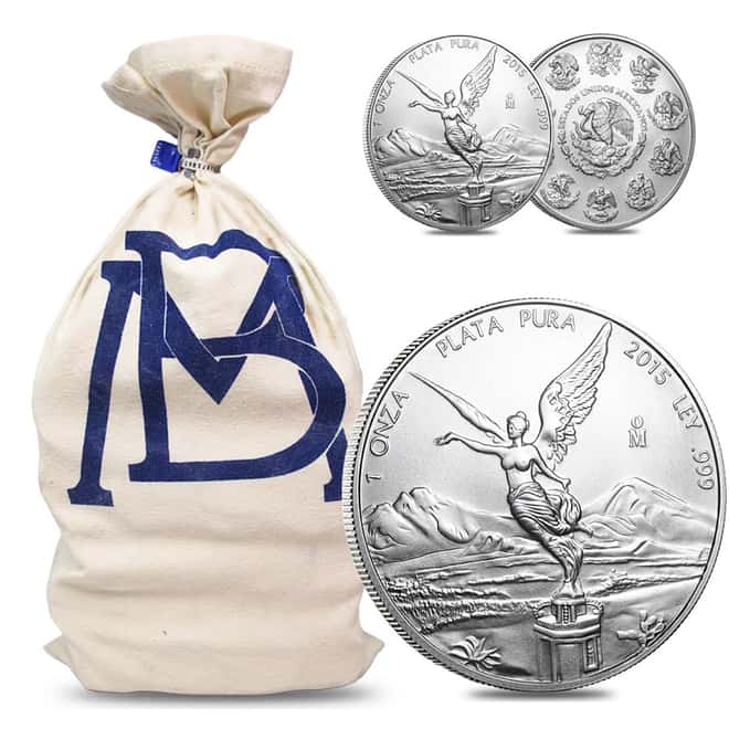 2015 1 oz Mexican Silver Libertad Coin BU