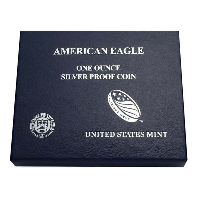 2012-W 1 oz Proof Silver American Eagle (w/Box & COA)
