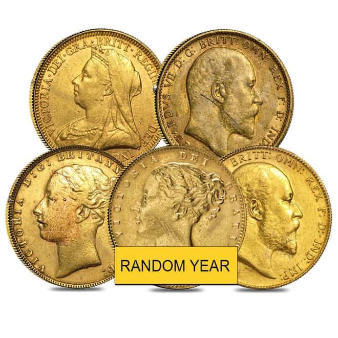 British Gold Sovereign Coin (Scruffy, Cleaned, Damaged)