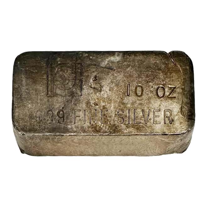 10 oz Rosario Resources Corporation Vintage Silver Bar