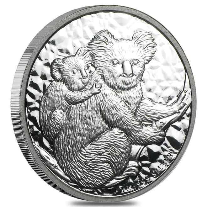 2008 1 oz Silver Australian Koala Perth Mint .999 Fine BU