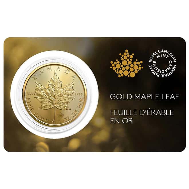 2023 1 oz Canadian Gold Maple Leaf $50 Coin BU (In Assay)