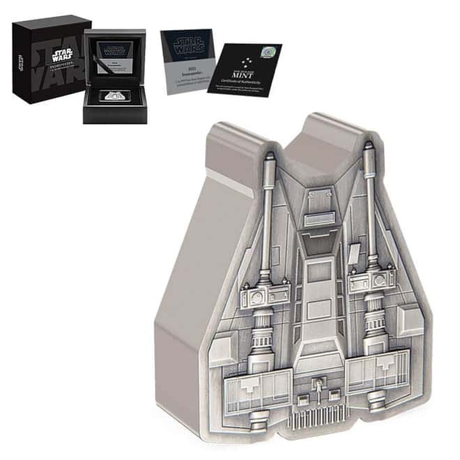2023 Niue 1 oz Star Wars Snowspeeder Silver Coin