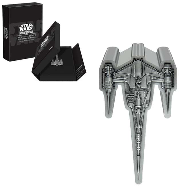 2023 Niue 1 oz Star Wars The Mandalorian's N-1 Starfighter Silver Coin