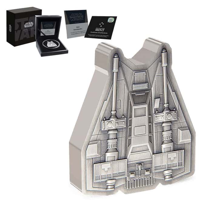 2023 Niue 3 oz Star Wars Snowspeeder Silver Coin