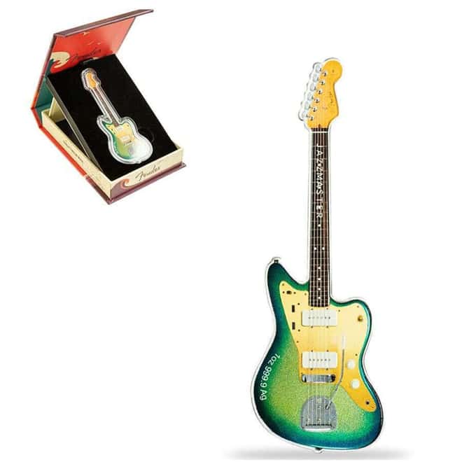 2024 Solomon Islands 1 oz Silver Fender® Jazzmaster™ Guitar Coin