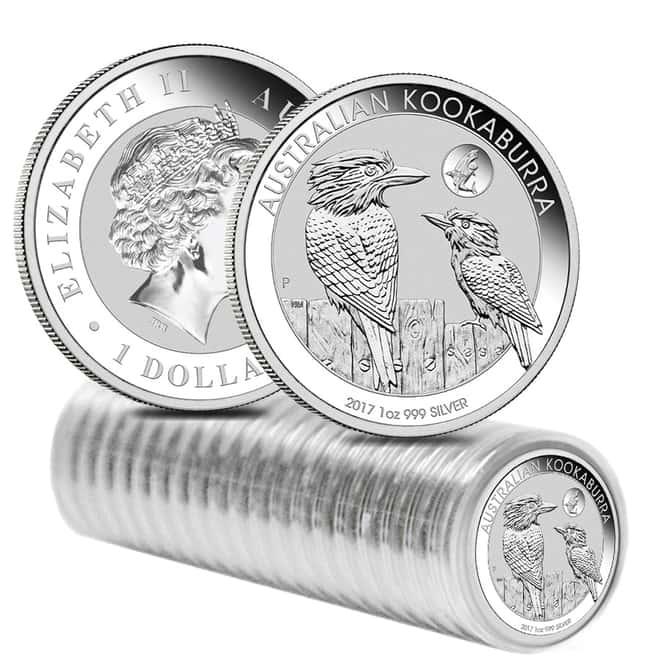 2017 1 oz Silver Australian Kookaburra Shark Privy Perth Mint .999 Fine BU In Cap