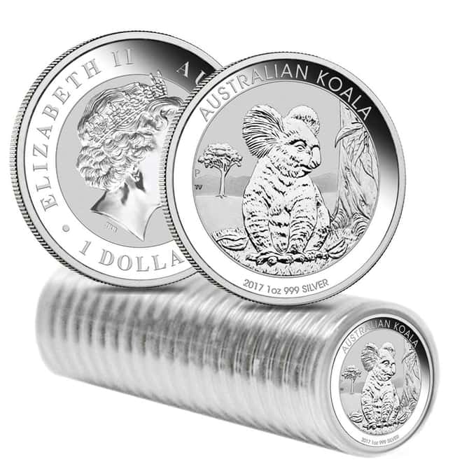 2017 1 oz Silver Australian Koala Perth Mint .999 Fine BU In Capsule