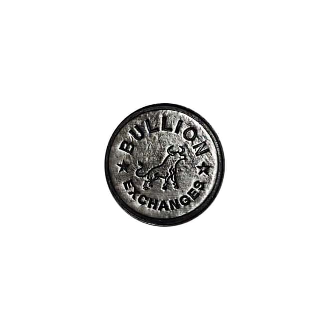 5 oz Bullion Exchanges Silver Hand Poured Gun .999 Fine (Antiqued)