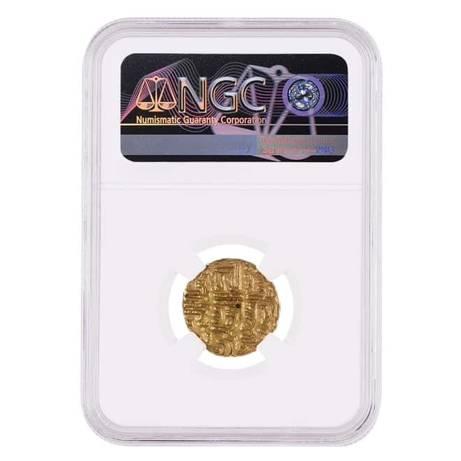 AH 725-752 India Sultans of Delhi Tanka Gold Coin NGC XF Details