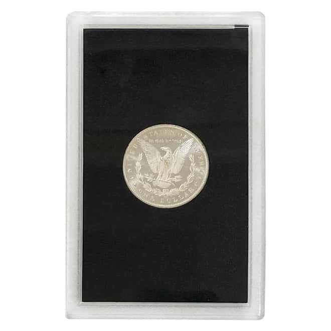 1882-CC Morgan Silver Dollar $1 BU GSA (w/Box & COA)