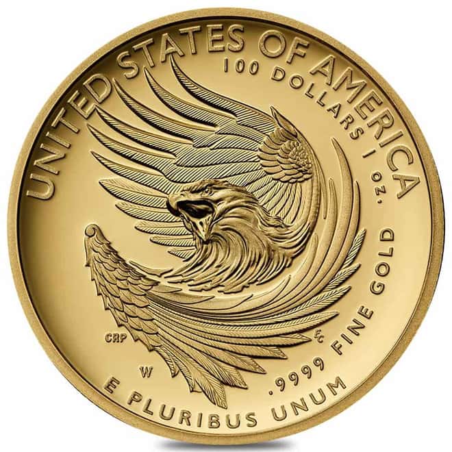 2025-W 1 oz American Liberty High Relief Gold Coin (w/Box & COA)