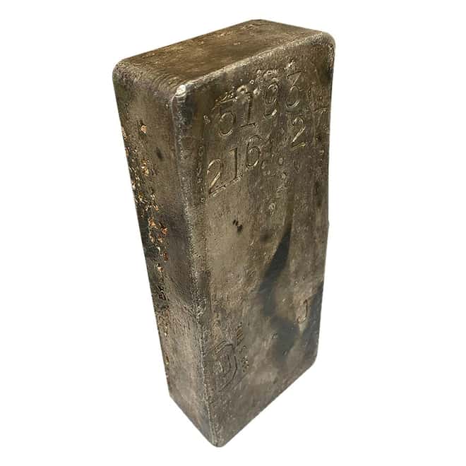 216.27 oz Engelhard Penolas Silver Bar .9995 Fine (Serial # 5193 J)