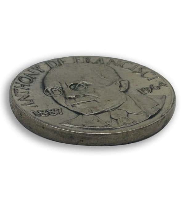 1887-1964 Anthony De Francisci 1.14 oz of .925 Sterling Silver High Relief Medal 
