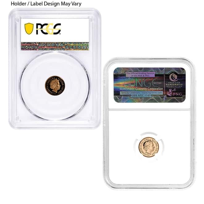 Great Britain Gold 1/4 Sovereign NGC/PCGS MS/PF 69 (Random Year)