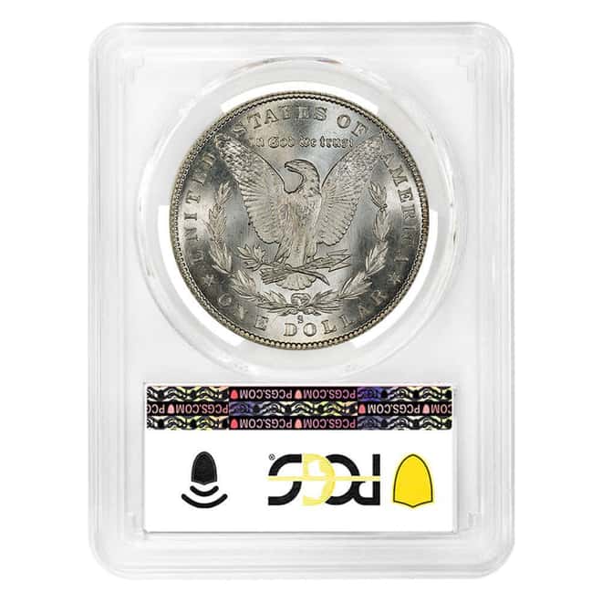 1880-S Morgan Silver Dollar $1 PCGS MS 68