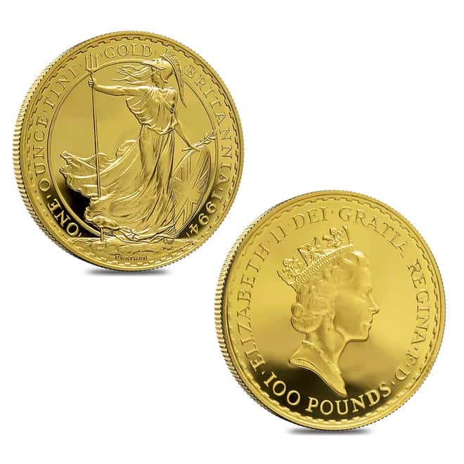 1994 1.85 oz Gold Britannia 4-Coin Proof Set (w/Box & COA)