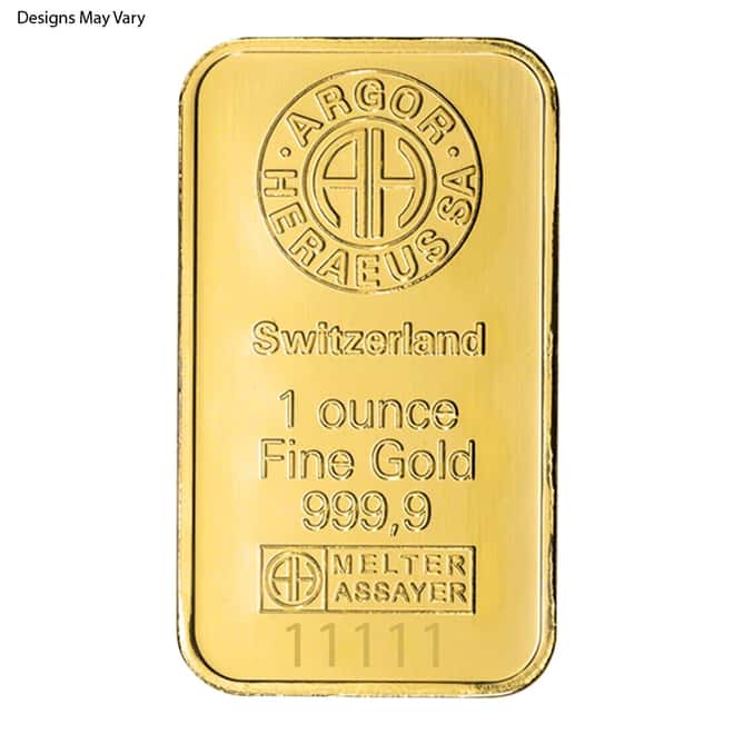 1 oz Generic Gold Bar .999+ Fine (Secondary Market)