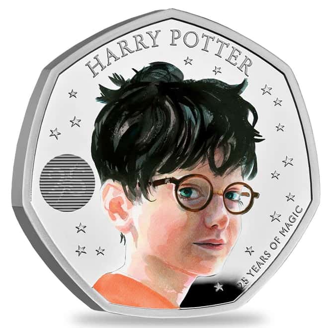 2022 Great Britain 8 gram Harry Potter Proof Silver Coin .925 Fine (w/Box & COA)