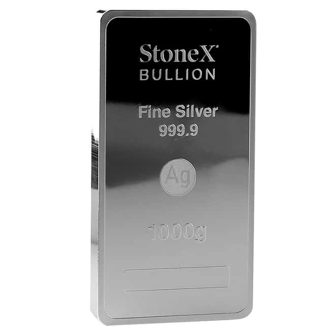2022 Niue 1 Kilo Stonex Silver Coin Bar .9999 Fine (1000 gram)