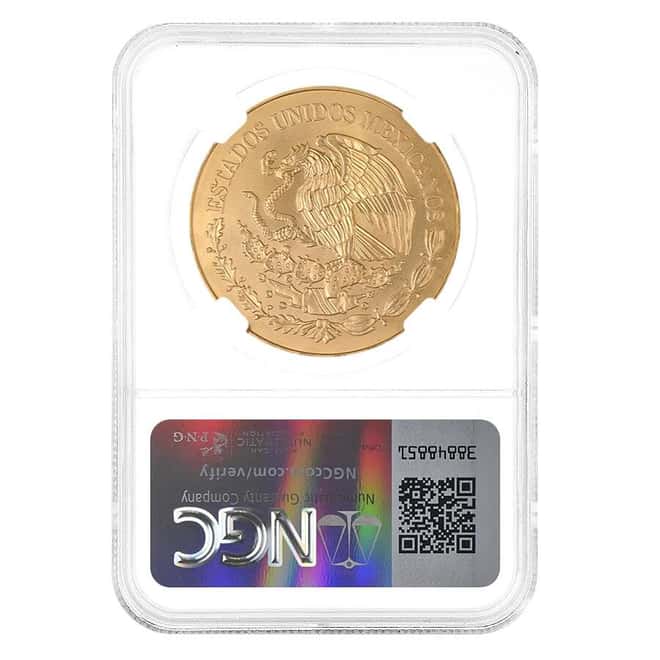 2010 Mexico 200 Pesos Bicentennial Gold Coin NGC MS 69