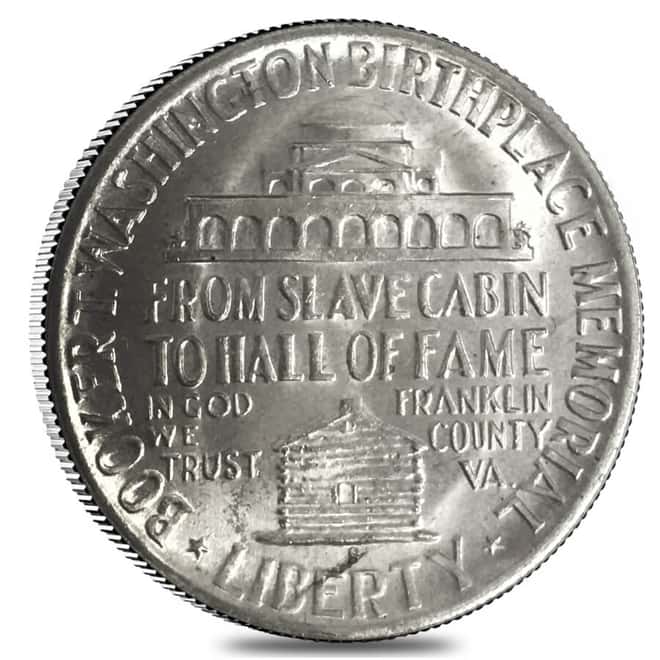 Booker T. Washington Half Dollar 90% Silver Commem BU (1946 - 1951, Random Year)