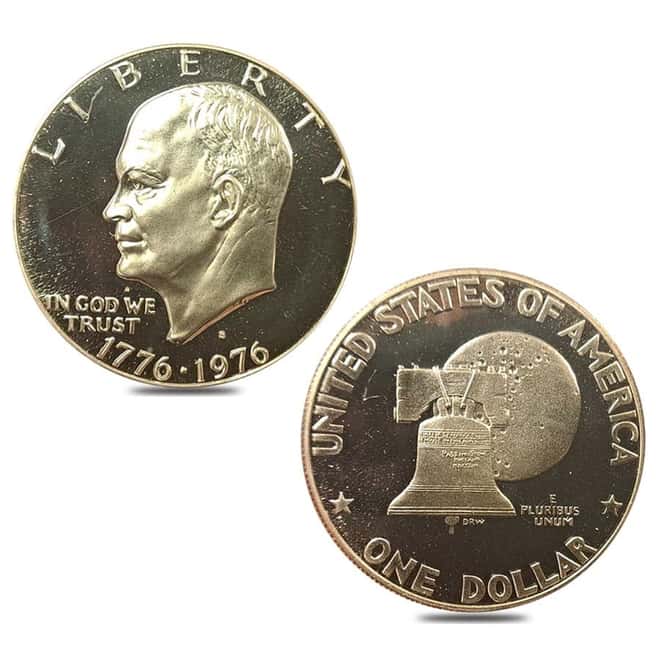 1976-S Bicentennial Silver Proof 3-Coin Set (Booklet, w/COA)