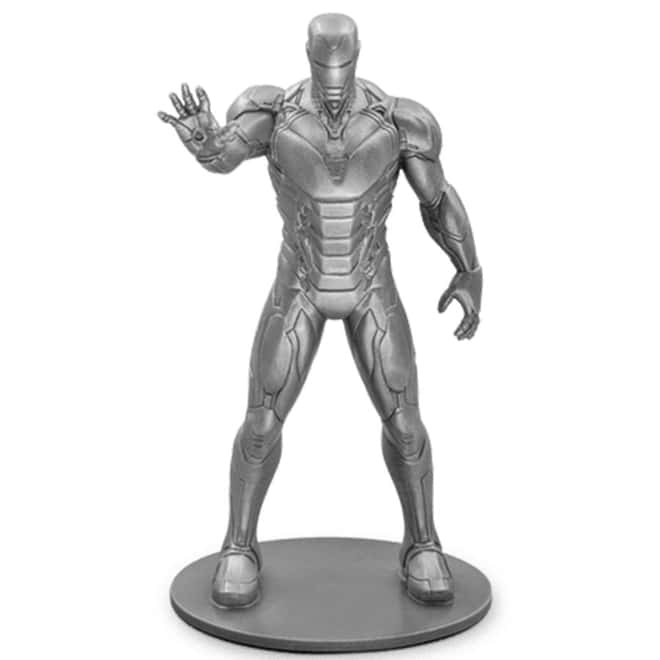 160 gram New Zealand Mint Marvel Iron Man Mark 85 Silver Miniature
