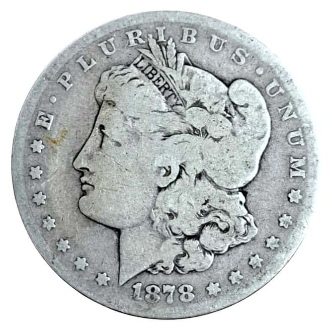 1878-CC Morgan Silver Dollar $1 Good