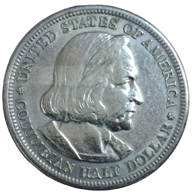 1892/93 Columbian Expo Silver Half Dollar 50C Commemorative Coin Cull