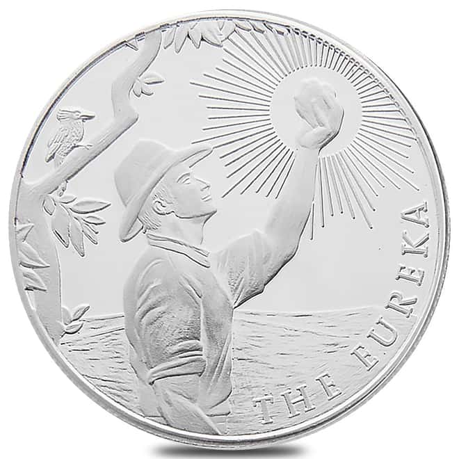 1 oz ABC Refinery Eureka Silver Round .9995 Fine
