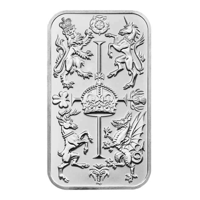1 oz Great Britain The Royal Celebration Silver Bar .9999 Fine