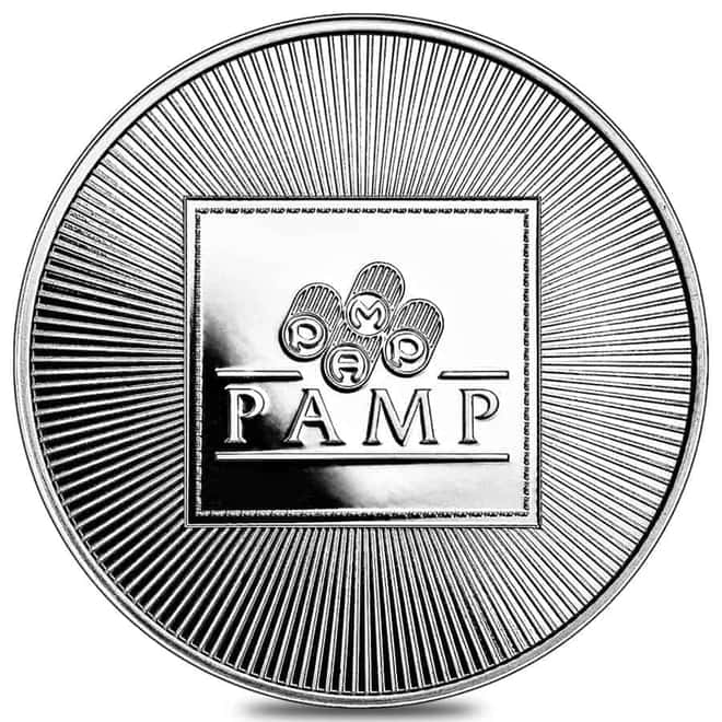 Tube of 20 - 1 oz PAMP USA Silver Round .999 Fine