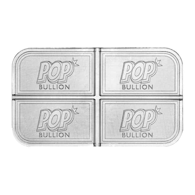 Lot of 20 - 1 oz Pop Bullion Divisible Silver Bar .999 Fine