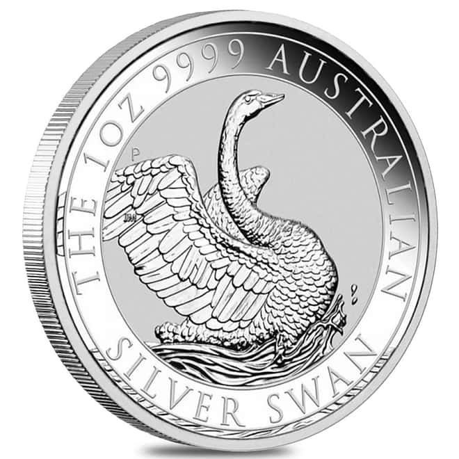 2020 1 oz Silver Australian Swan Perth Mint BU