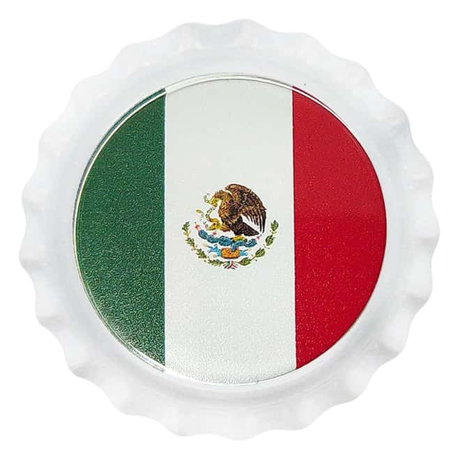 2022 Chad 6 gram World Landmarks - Mexico Bottle Cap Proof Silver Coin .999 Fine (w/Box)