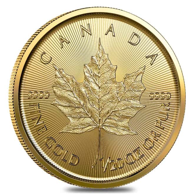 2023 1/20 oz Canadian Gold Maple Leaf $1 Coin .9999 Fine BU (Sealed)