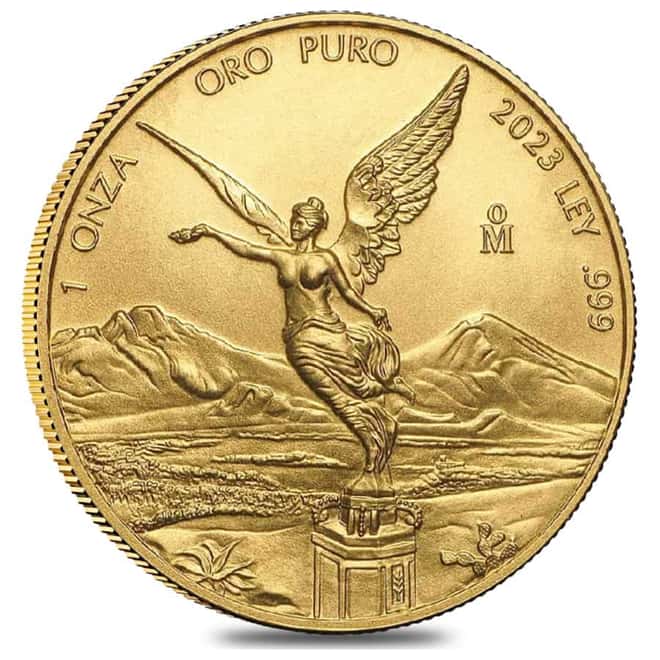 2023 1 oz Mexican Gold Libertad Coin BU