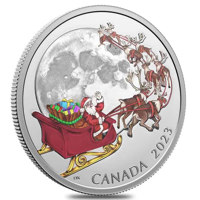 2023 Canada 1 oz Proof Silver The Magic of the Season Coin