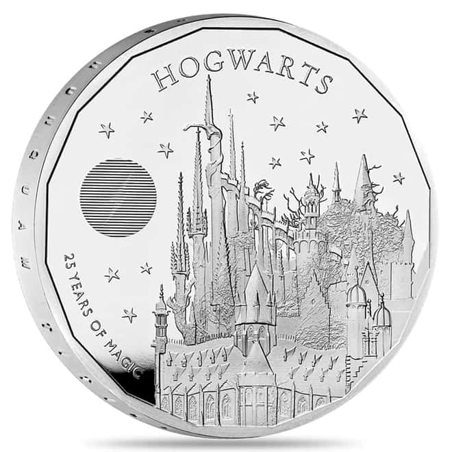 2023 Great Britain 1 oz Hogwarts School Proof Silver Coin .999 Fine